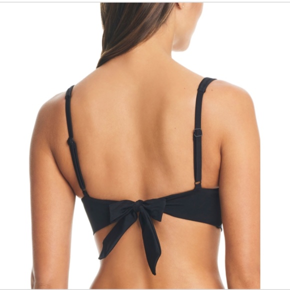 Bar III Womens Resort Solids Ring-Det Black - Picture 2 of 2